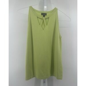 Womens Green Limited Tank Sweater Keyhole Business Casual Small Summer Office S